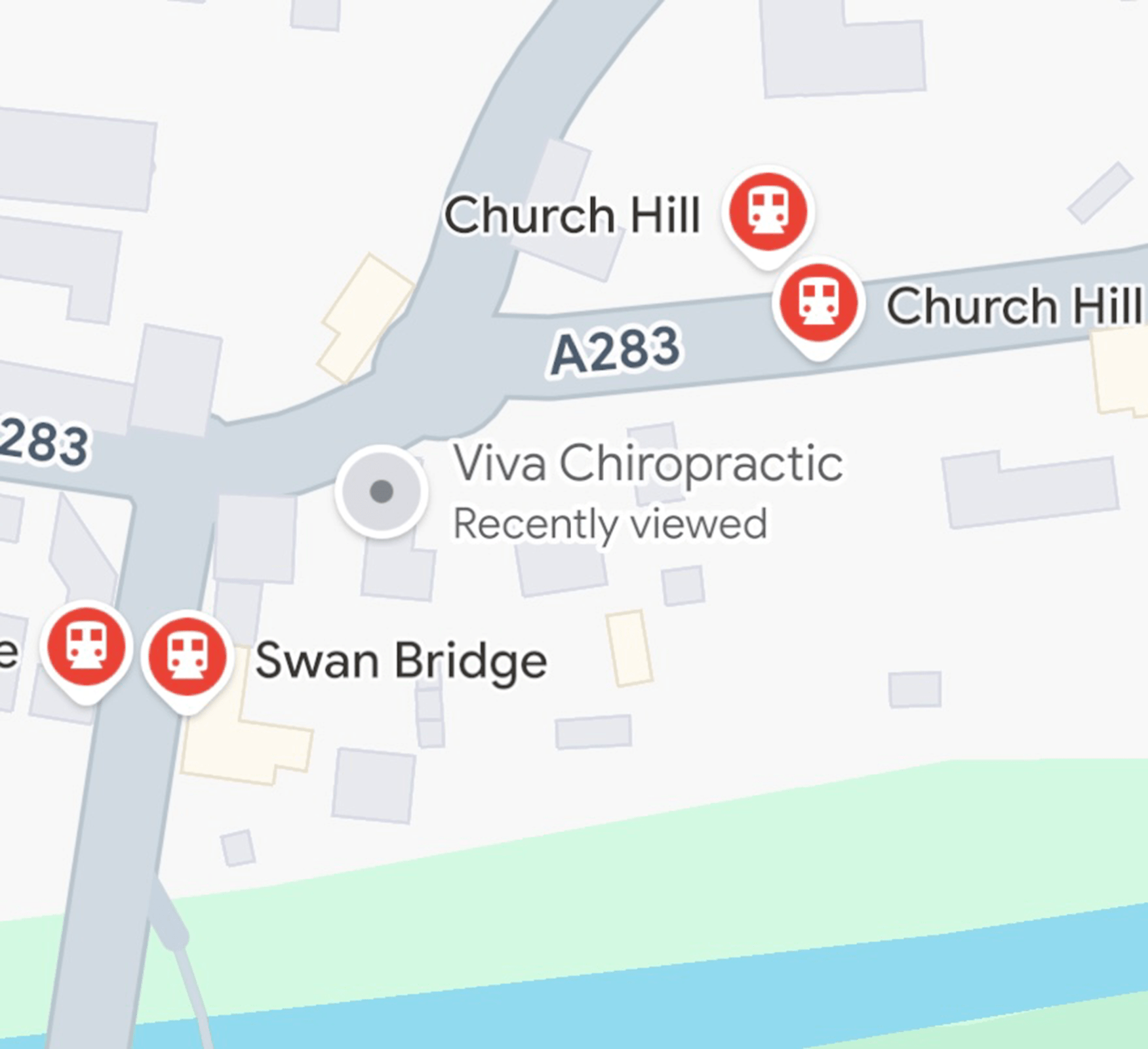 VIVA Chiropractic Pulborough map3